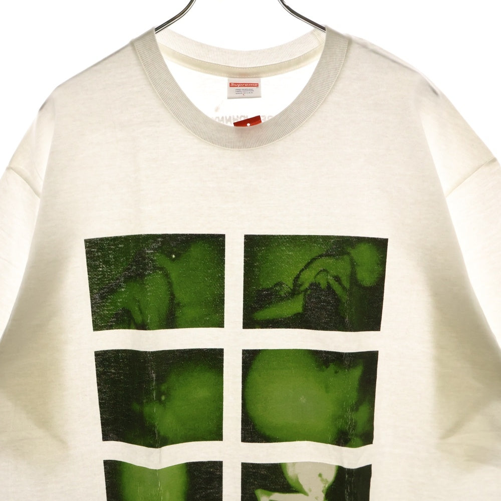SUPREME(シュプリーム) 18AW Chris Cunningham Rubber Johnny Tee クリス・カニンガム ラバージョニー フロントプリント クルーネック 半袖Tシャツ カットソー ホワイト