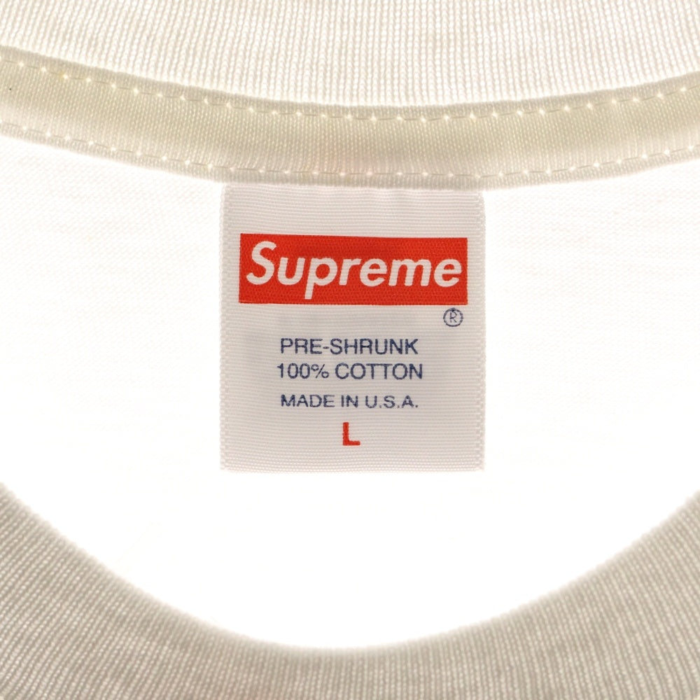 SUPREME(シュプリーム) 18AW Chris Cunningham Chihuahua Tee クリス・カニンガム チワワ フロントプリント クルーネック 半袖Tシャツ カットソー ホワイト