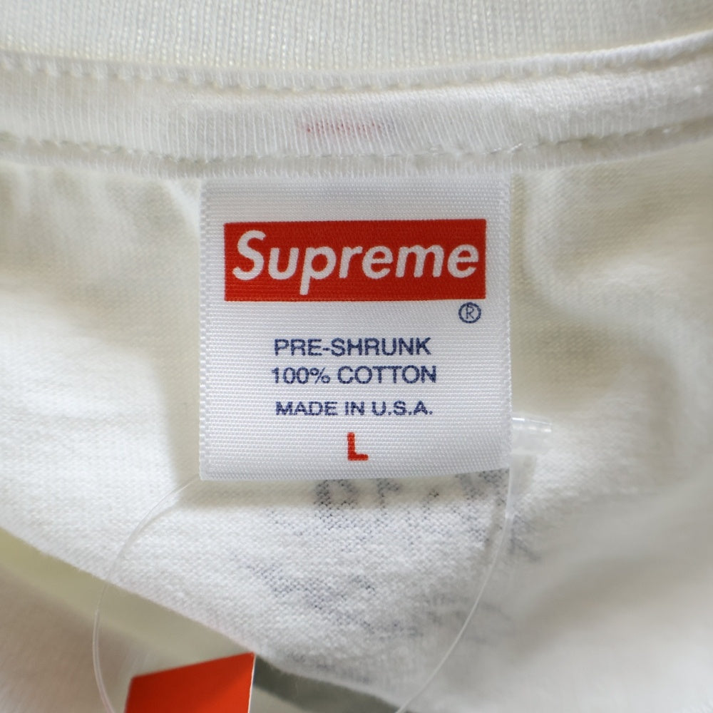 SUPREME(シュプリーム) 22SS Daido Moriyama Tights Tee 森山大道 タイツ フォトプリント クルーネック 半袖Tシャツ カットソー ホワイト