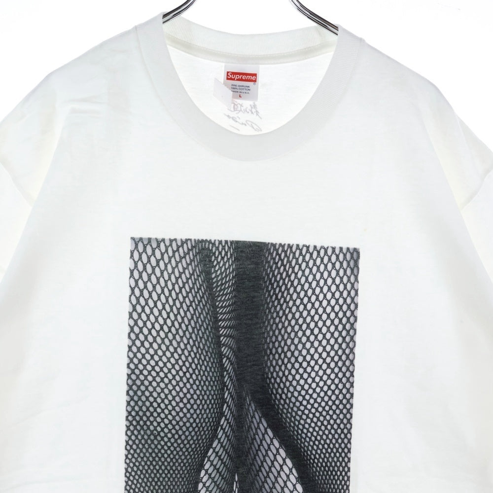SUPREME(シュプリーム) 22SS Daido Moriyama Tights Tee 森山大道 タイツ フォトプリント クルーネック 半袖Tシャツ カットソー ホワイト