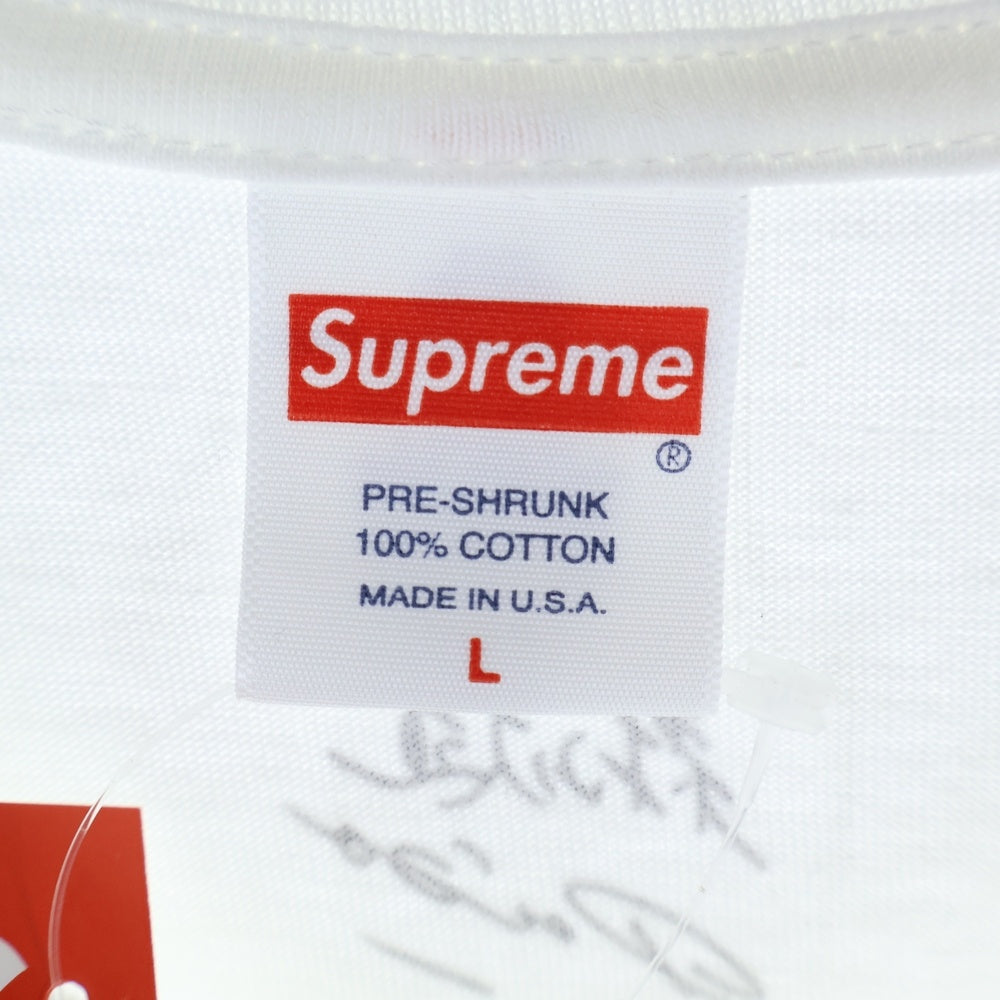 SUPREME(シュプリーム) 22SS Daido Moriyama Tights Tee 森山大道 タイツ フォトプリント クルーネック 半袖Tシャツ カットソー ホワイト