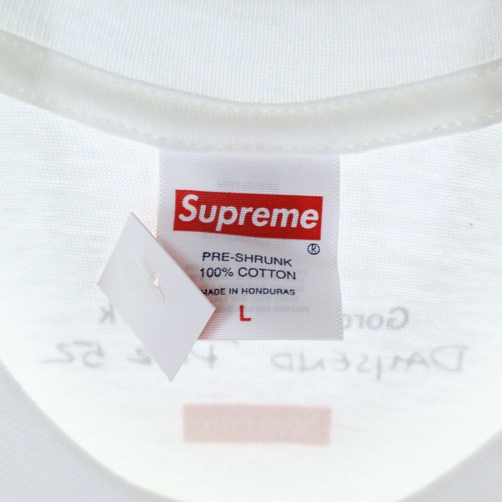 SUPREME(シュプリーム) 24AW Day's End Tee デイズエンド フォトプリント クルーネック 半袖Tシャツ カットソー ホワイト