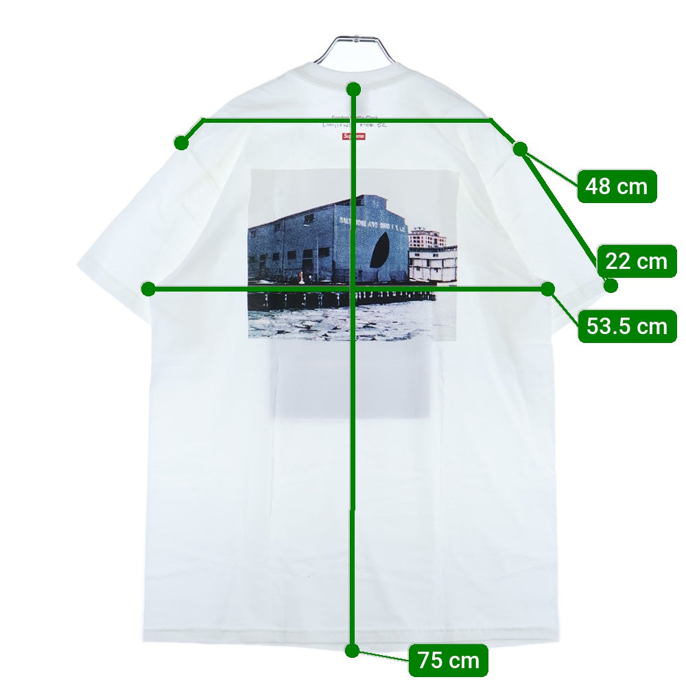 SUPREME(シュプリーム) 24AW Day's End Tee デイズエンド フォトプリント クルーネック 半袖Tシャツ カットソー ホワイト