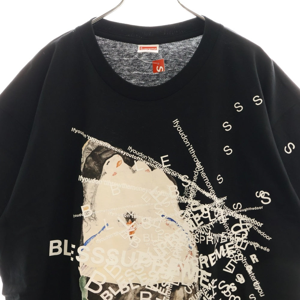 SUPREME(シュプリーム) 23AW BLESS Observed in a Dream Tee ブレス オブザーヴド イン ア ドリーム プリント クルーネック 半袖Tシャツ カットソー ブラック