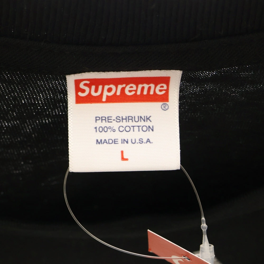 SUPREME(シュプリーム) 23AW BLESS Observed in a Dream Tee ブレス オブザーヴド イン ア ドリーム プリント クルーネック 半袖Tシャツ カットソー ブラック