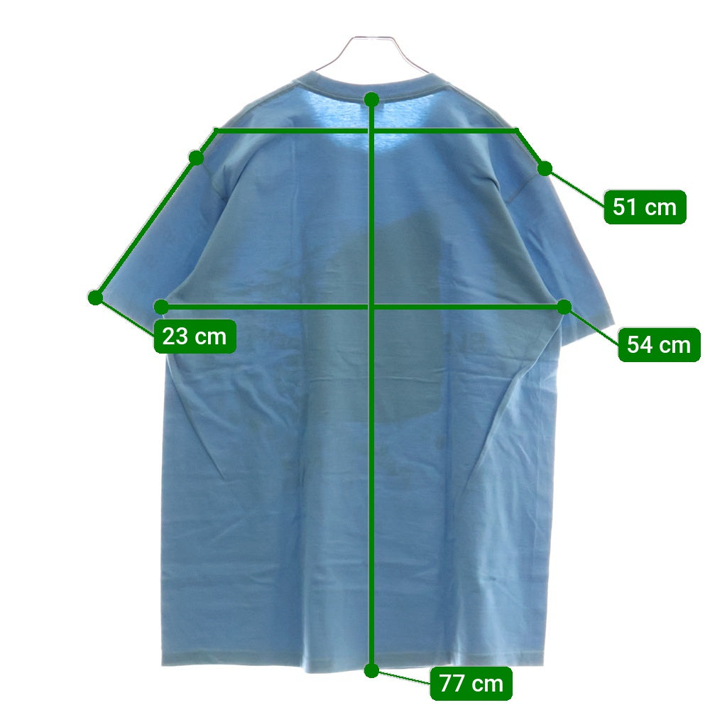 SUPREME(シュプリーム) 23AW BLESS Observed in a Dream Tee ブレス オブザーヴド イン ア ドリーム プリント クルーネック 半袖Tシャツ カットソー ライトブルー
