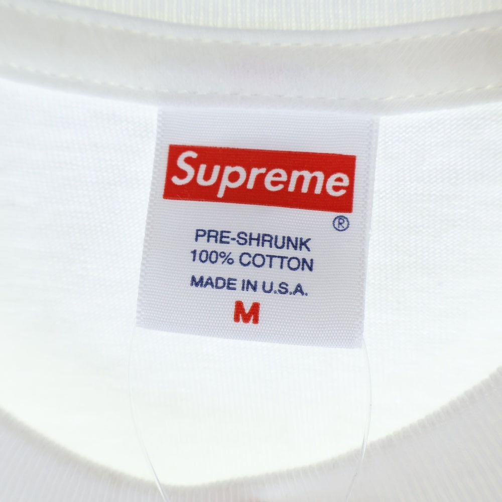 SUPREME(シュプリーム) 19AW Bandana Box Logo Tee バンダナ ボックスロゴ プリント クルーネック 半袖Tシャツ カットソー ホワイト
