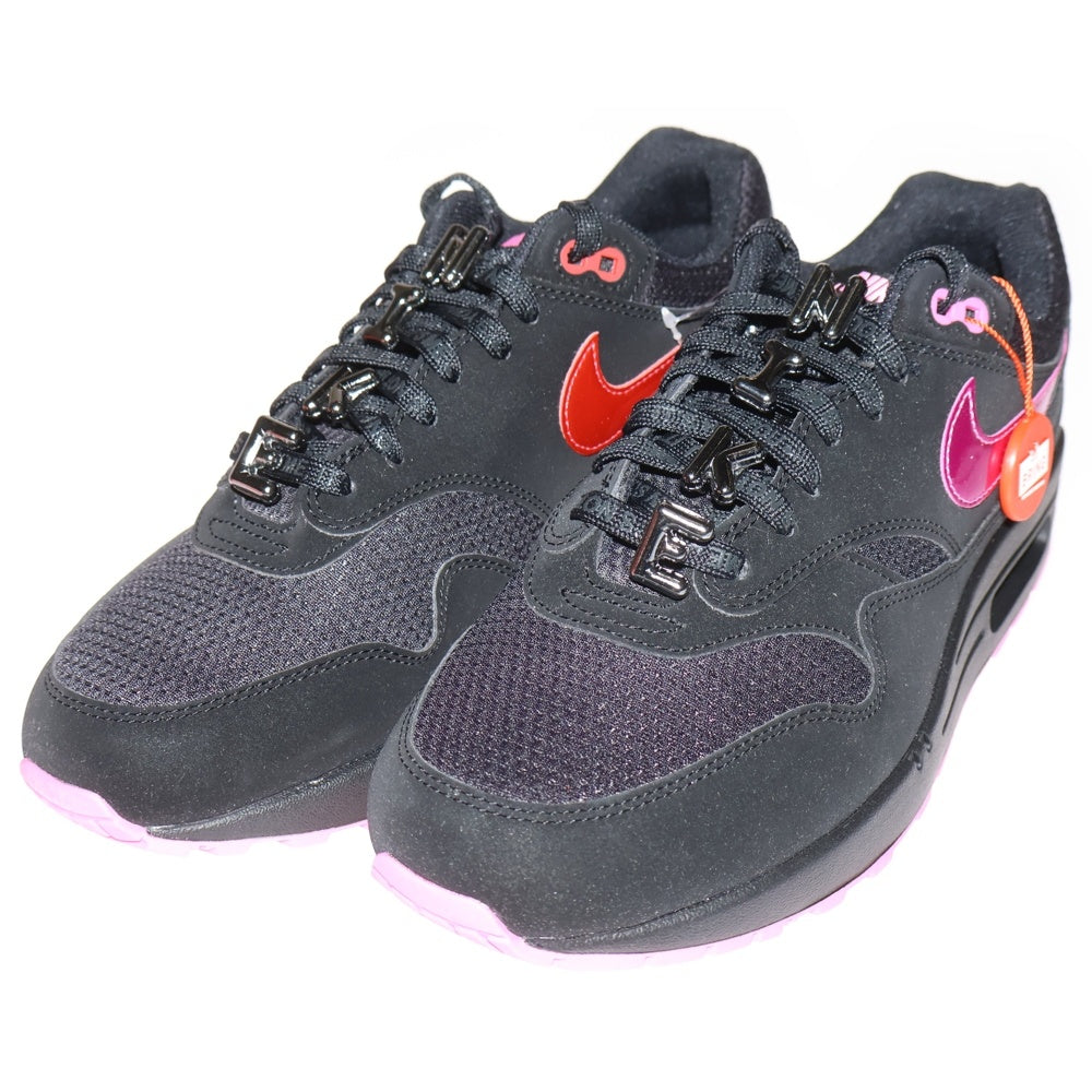 NIKE(ナイキ) Air Max 1 PRM Black and Playful Pink エアマックス1 ローカットスニーカー ブラック/ピンク US10/28cm HV2302-001