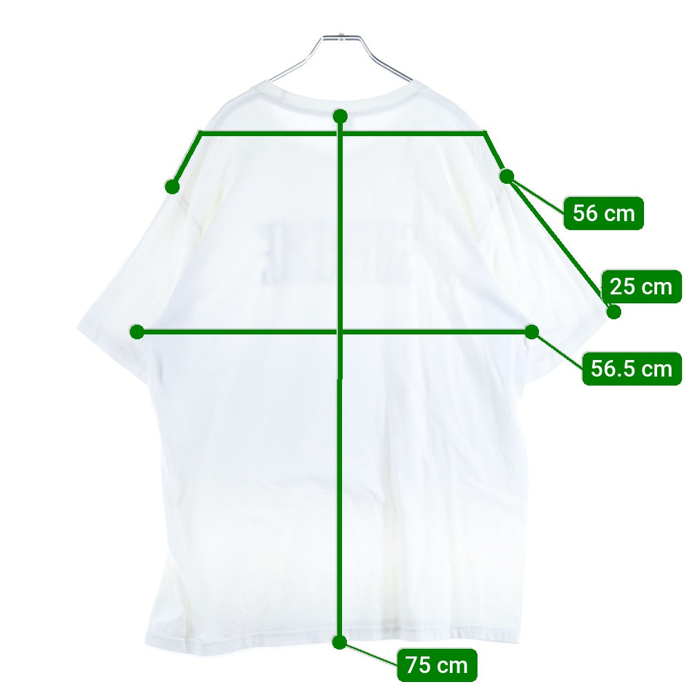 SUPREME(シュプリーム) 24AW Tera Patrick Collegiate Tee テラ パトリック ロゴプリント クルーネック 半袖Tシャツ カットソー ホワイト