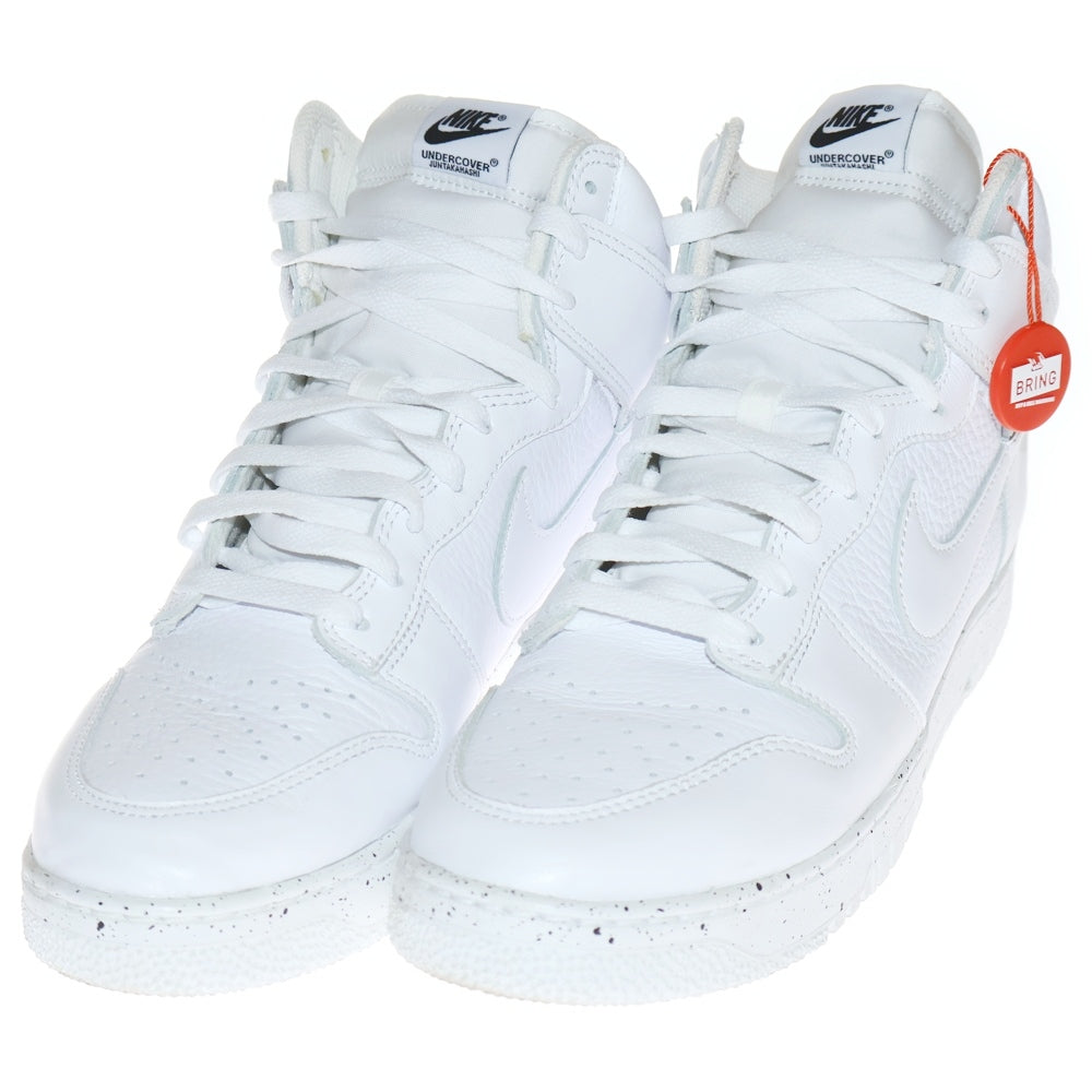 NIKE(ナイキ) ×UNDERCOVER Dunk High Chaos White アンダーカバー ダンク ハイカットスニーカー ホワイト US10.5/28.5cm DQ4121-100