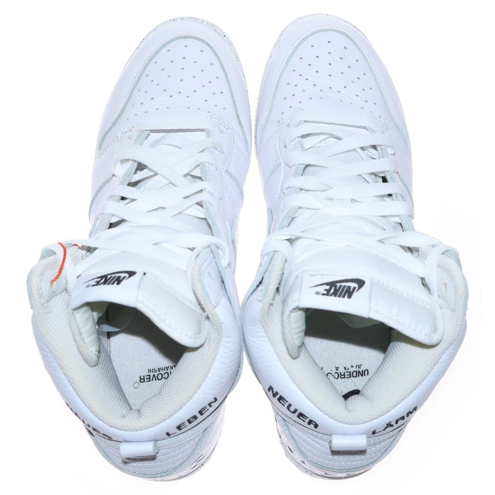 NIKE(ナイキ) ×UNDERCOVER Dunk High Chaos White アンダーカバー ダンク ハイカットスニーカー ホワイト US10.5/28.5cm DQ4121-100