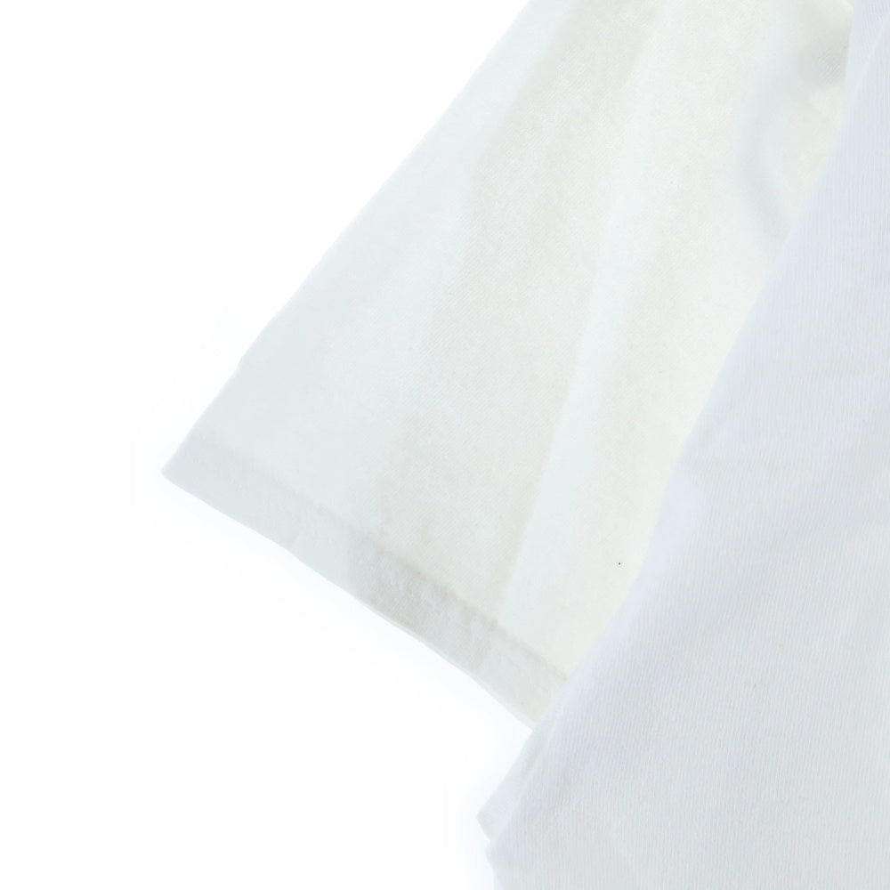 TRAVIS SCOTT(トラヴィススコット) CACTUS JACK×FRAGMENT DESIGN MANIFEST Tee マニフェスト 両面プリント 半袖Tシャツ カットソー ホワイト