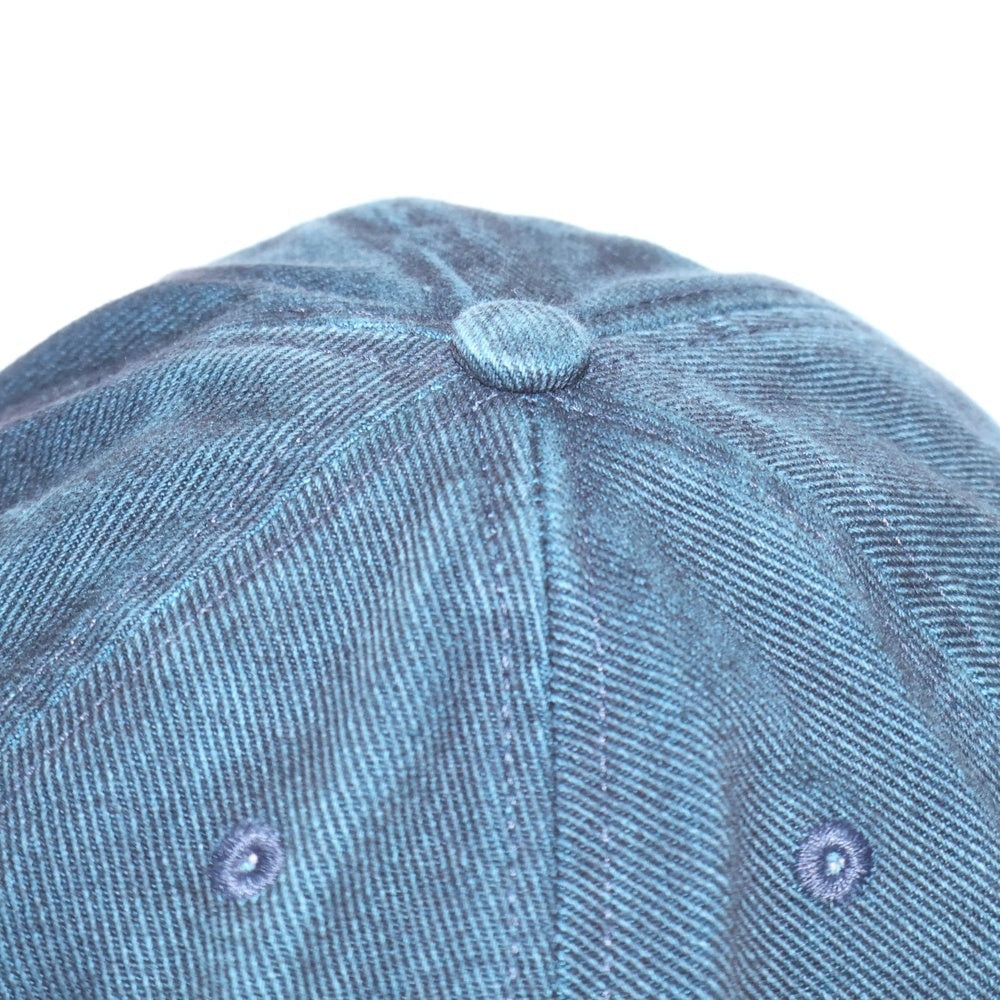 SUPREME(シュプリーム) 22SS Washed Twill 6-Panel Cap ウォッシュド ツイル 6パネルキャップ ブルー