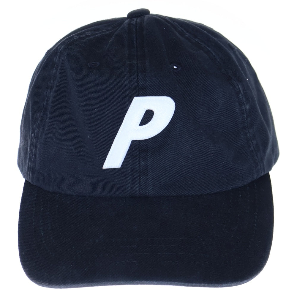 Palace Skateboards(パレススケートボーズ) 25SS P 6-PANEL ロゴパッチ 6パネルキャップ ブラック