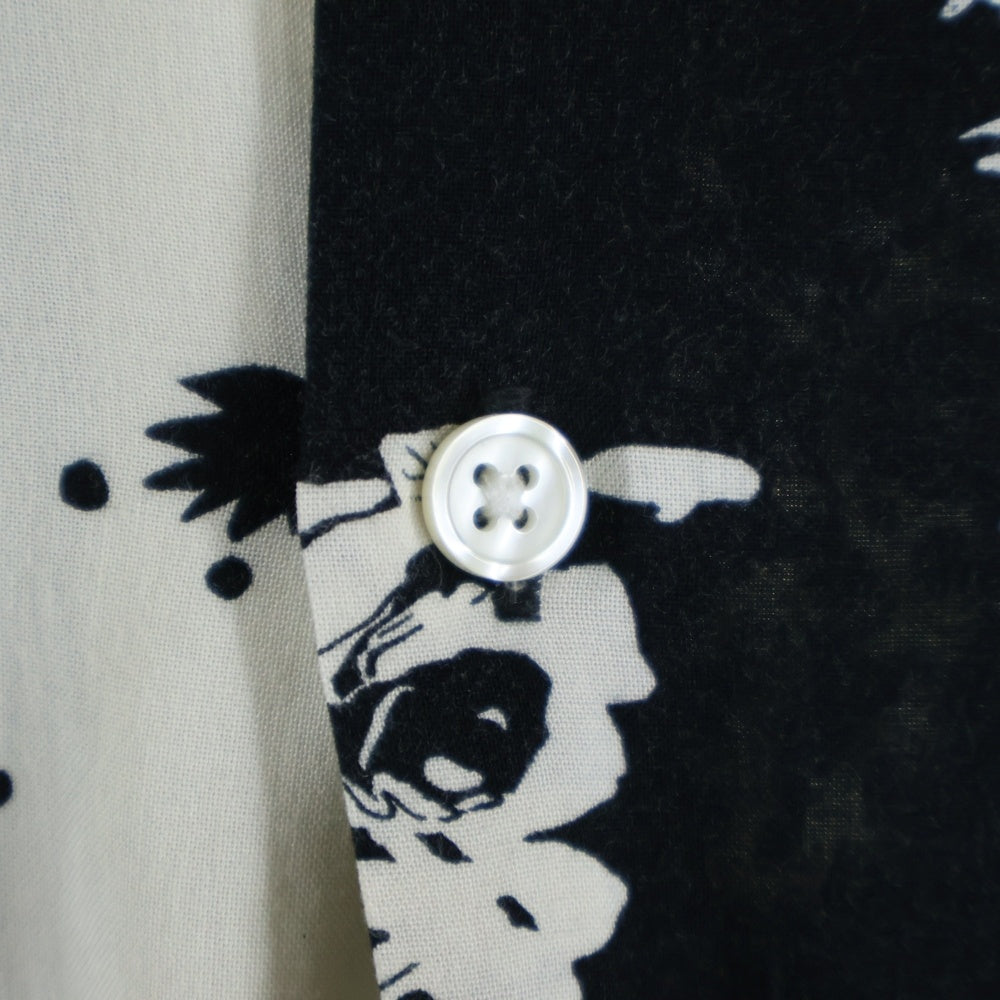 SUPREME(シュプリーム) 16SS Paisley Rayon Shirt ペイズリー 総柄 レーヨン オープンカラー 長袖シャツ ブラック