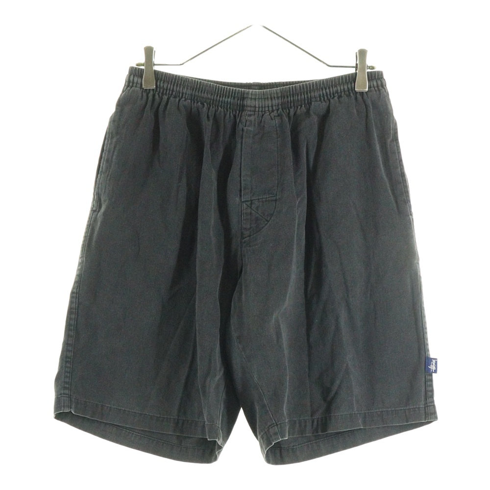 STUSSY(ステューシー) 00s OLD STUSSY オールドステューシー 紺タグ コットン ハーフパンツ ショーツ グレー