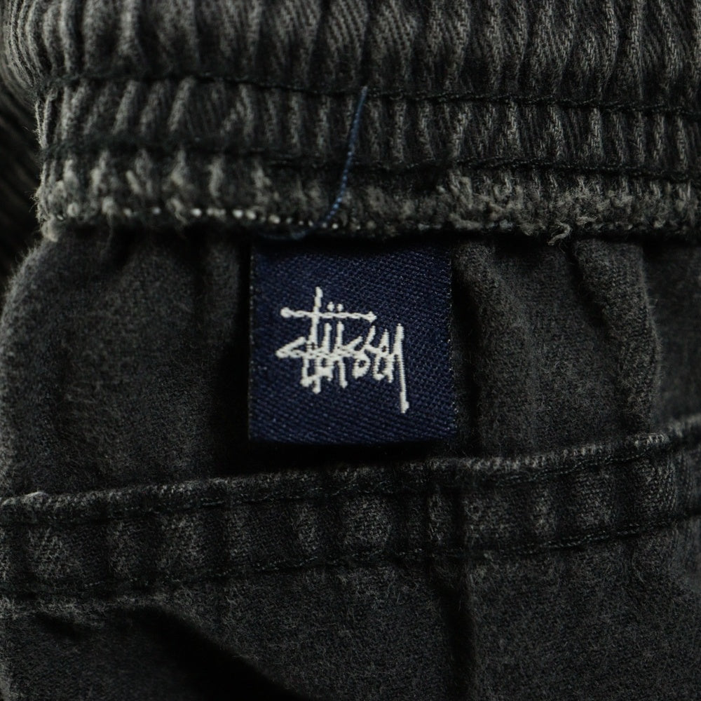 STUSSY(ステューシー) 00s OLD STUSSY オールドステューシー 紺タグ コットン ハーフパンツ ショーツ グレー