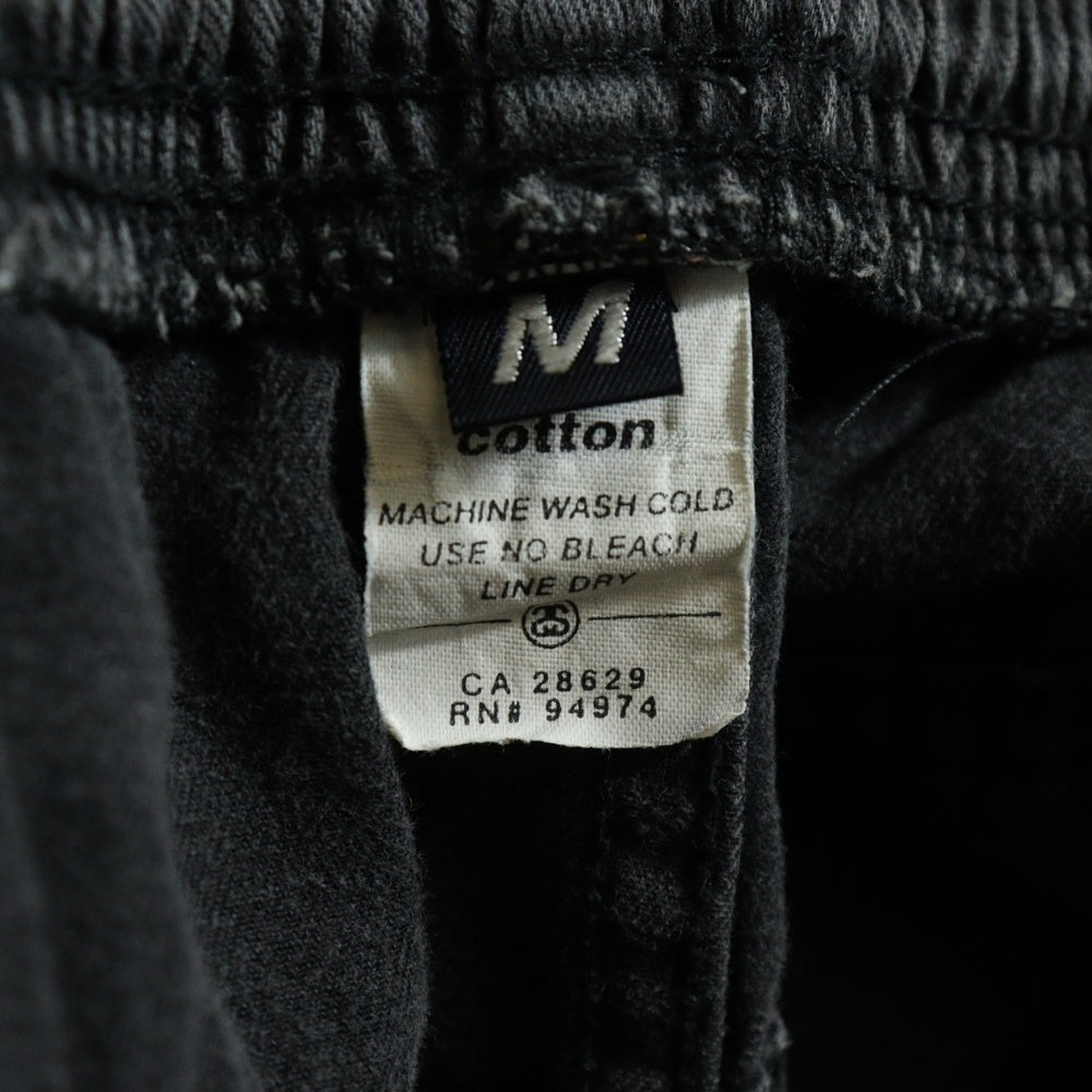 STUSSY(ステューシー) 00s OLD STUSSY オールドステューシー 紺タグ コットン ハーフパンツ ショーツ グレー