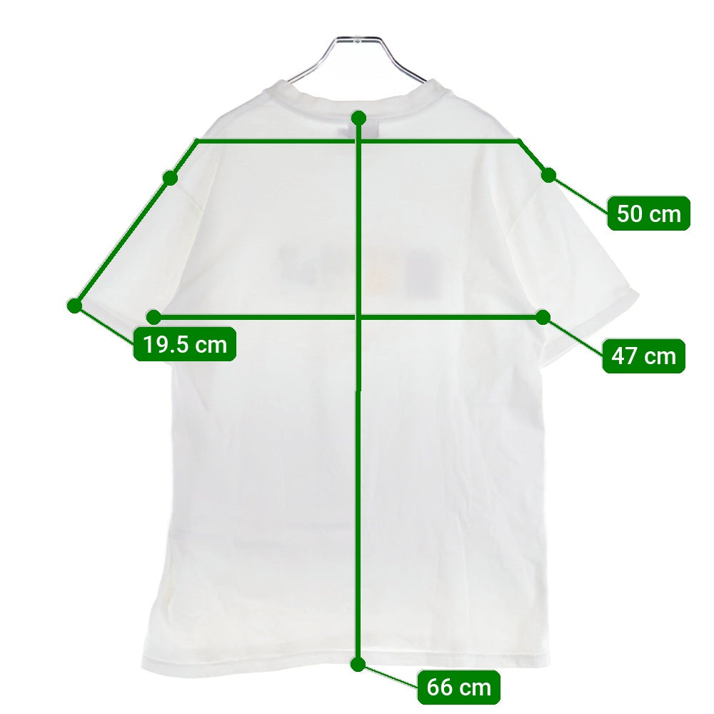 WTAPS(ダブルタップス) 90s 40% uparmed 初期 グラフィックプリント クルーネック 半袖Tシャツ カットソー ホワイト