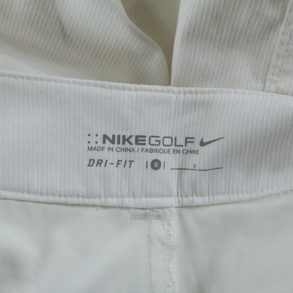 NIKE(ナイキ) ロゴ刺繍 ゴルフ ミニ スカート ホワイト 369214-100 レディース