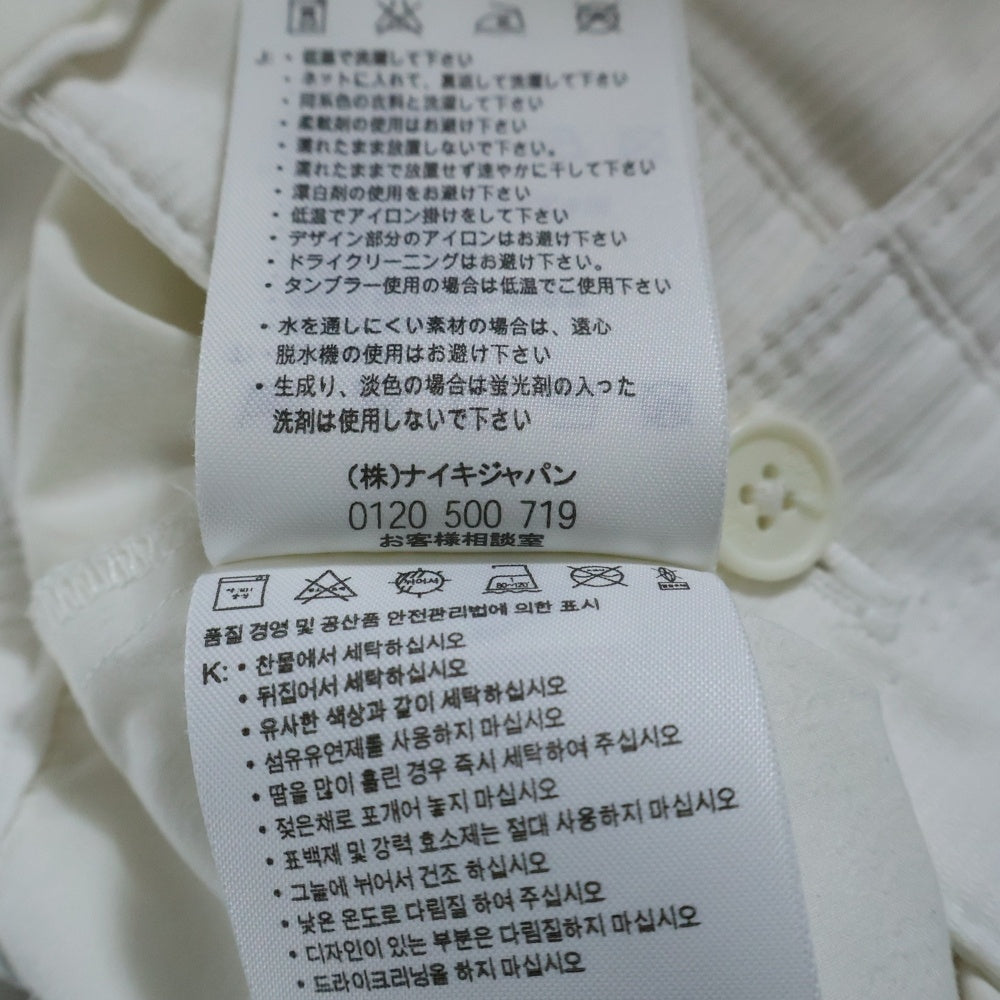 NIKE(ナイキ) ロゴ刺繍 ゴルフ ミニ スカート ホワイト 369214-100 レディース