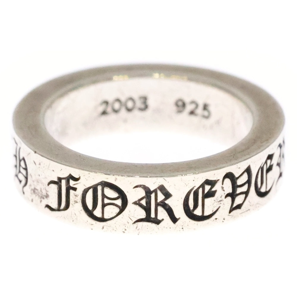 CHROME HEARTS(クロムハーツ) 6mm SPACER FOREVER 6mmスペーサーリング フォーエバーシルバー BCA337