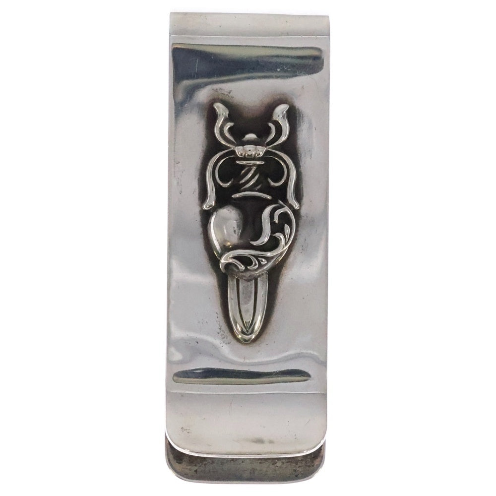 CHROME HEARTS(クロムハーツ) MNY CLIP SM ハートダガー スモールマネークリップ シルバー