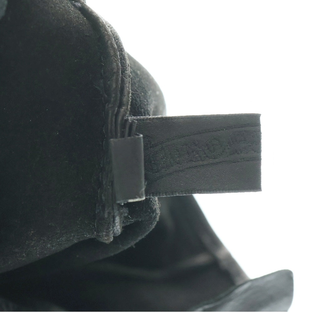 CHROME HEARTS(クロムハーツ) DGR ZIP GROVE ダガージップ レザーグローブ ブラック