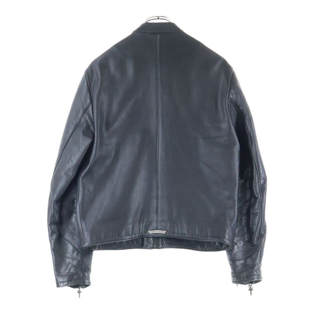CHROME HEARTS(クロムハーツ) RACING2 レーシング2 ダガージップシングルライダースレザージャケット ブラック
