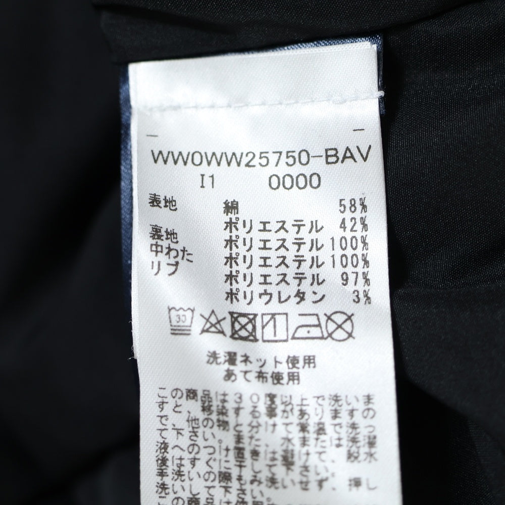 TOMMY HILFIGER(トミーヒルフィガー) フェイクファー付き 中綿 フーデッドパデッドコート ジャケット ブラック WW0WW25750-BAV