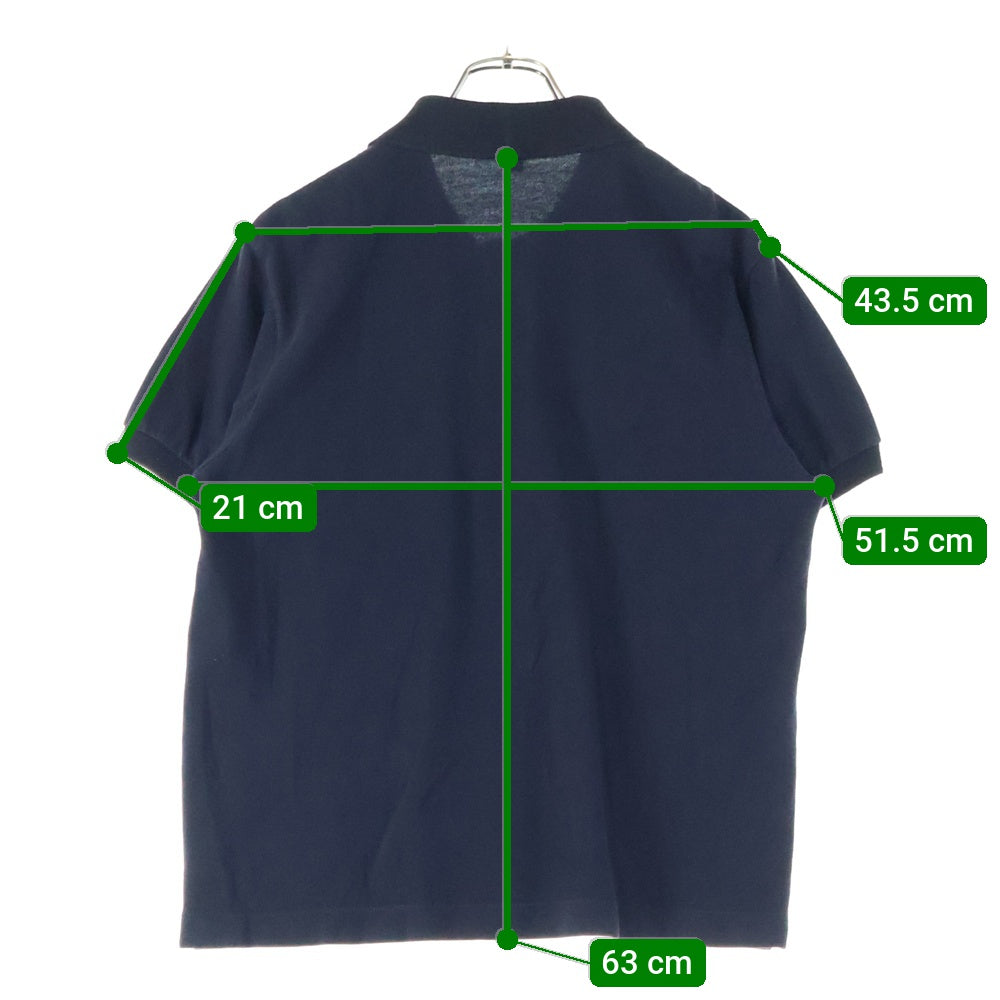 CHROME HEARTS(クロムハーツ) OLD クロスボールボタン 半袖ポロシャツ ブラック