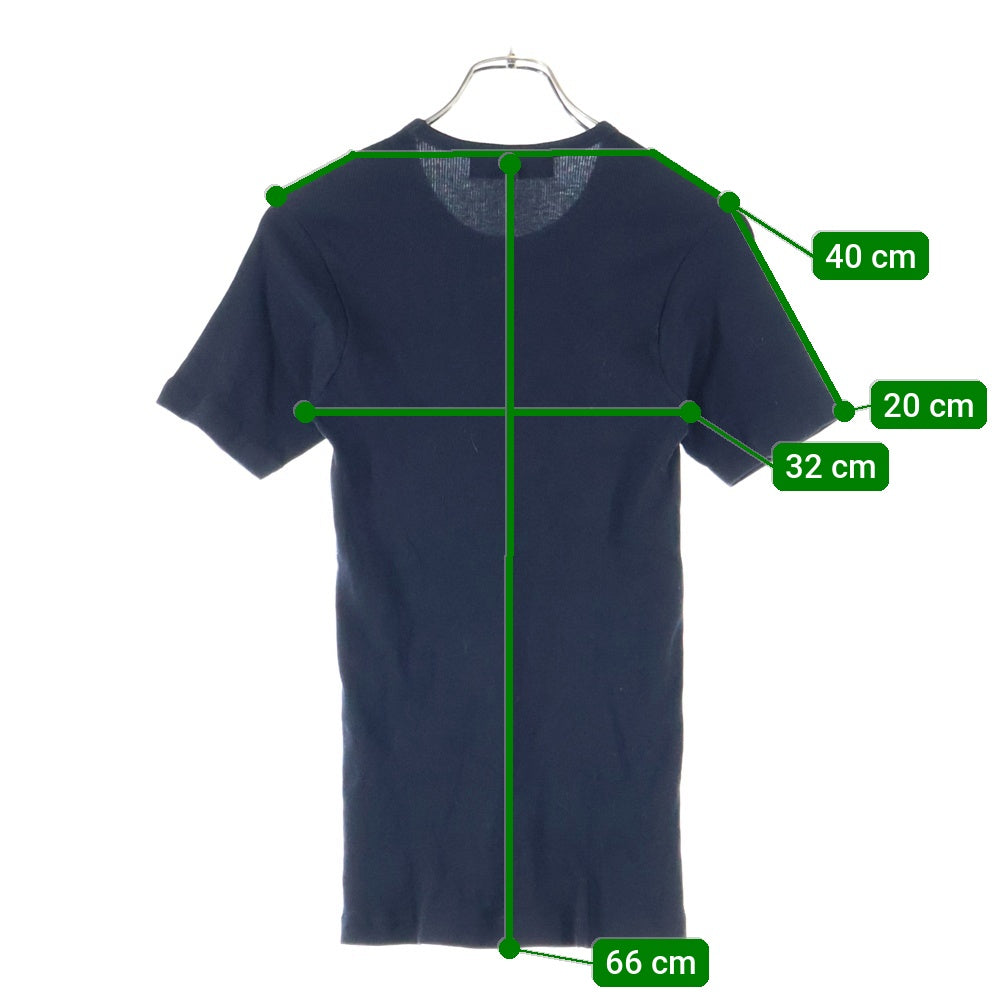 CHROME HEARTS(クロムハーツ) OLD タイトフィット クルーネック 半袖Tシャツ ブラック