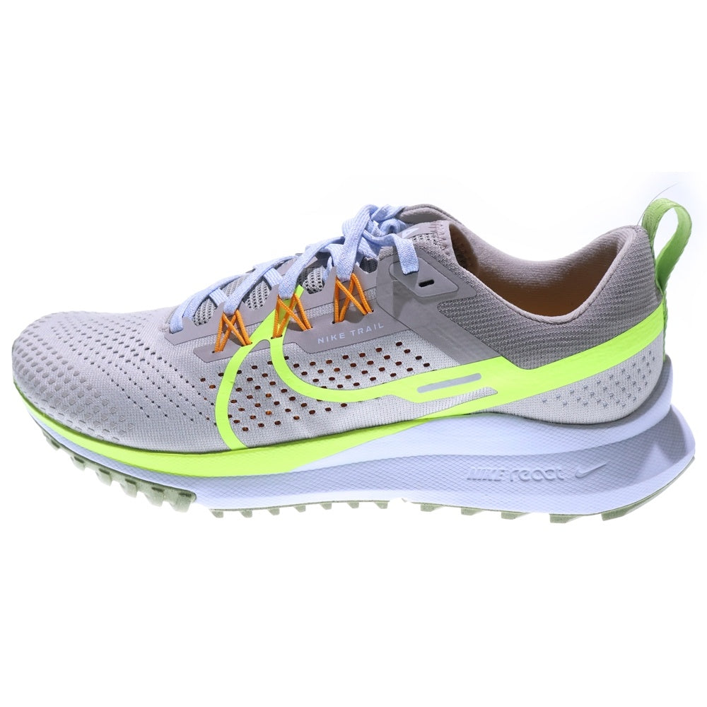 NIKE(ナイキ) REACT PEGASUS TRAIL 4 リアクト ペガサス トレイル 4 ローカットスニーカー グレー US9.5/27.5cm DJ6158-002