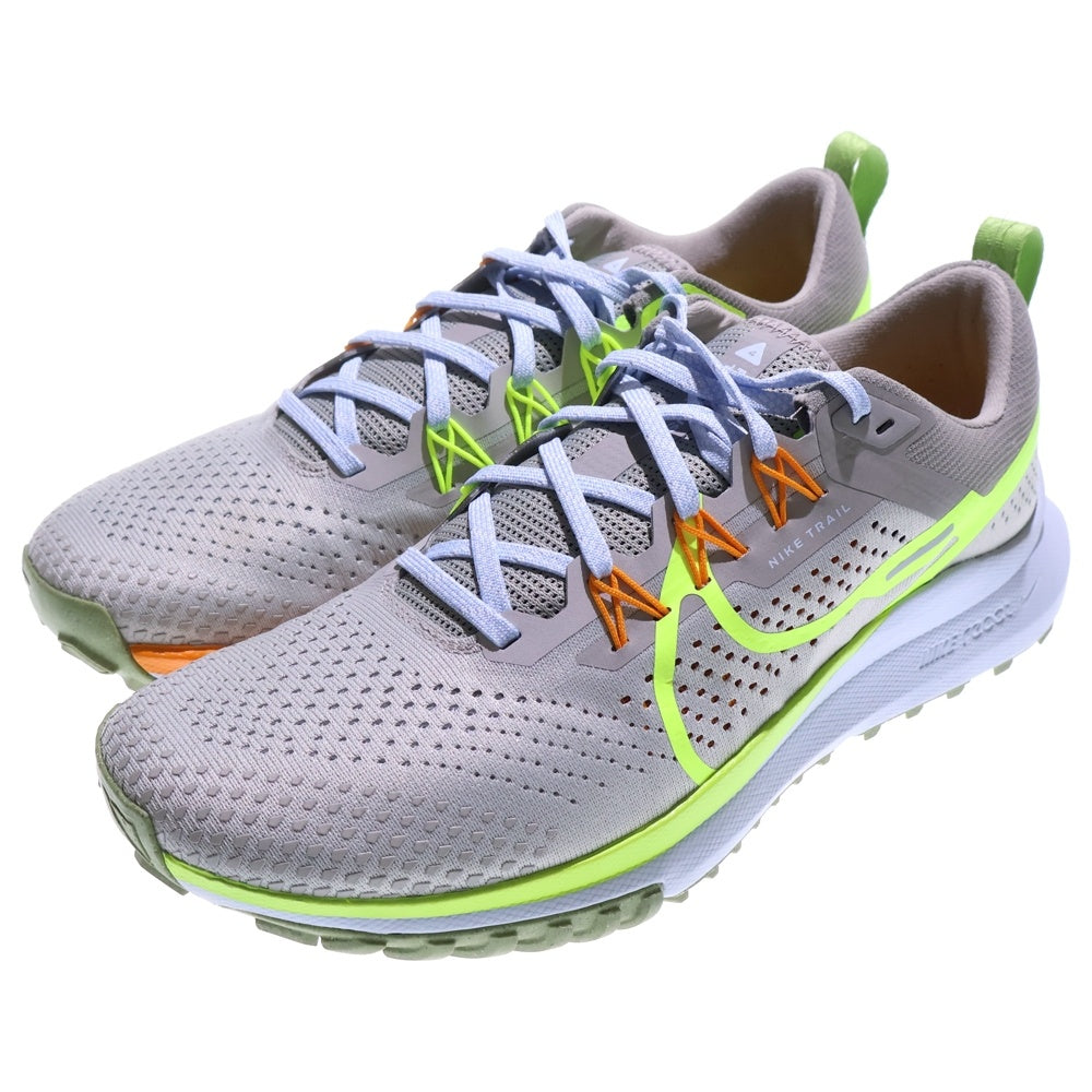 NIKE(ナイキ) REACT PEGASUS TRAIL 4 リアクト ペガサス トレイル 4 ローカットスニーカー グレー US9.5/27.5cm DJ6158-002