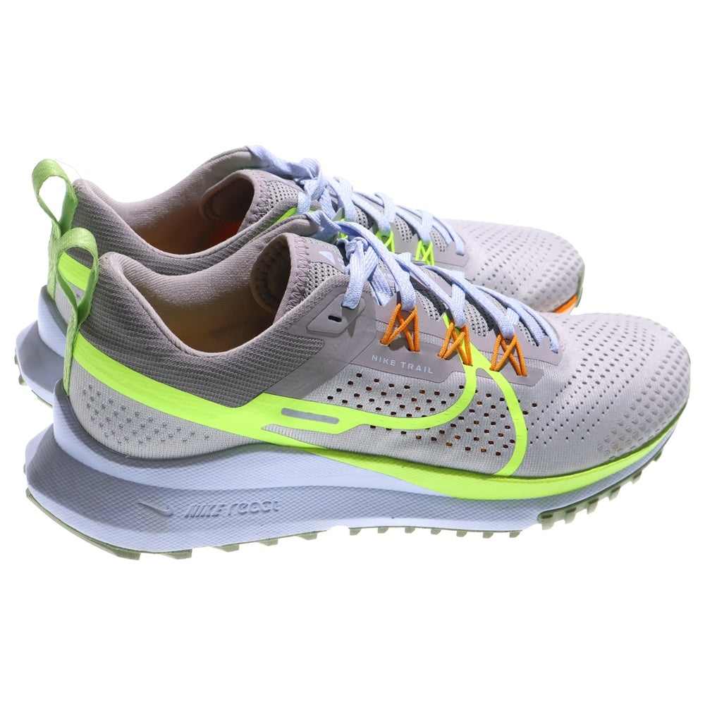 NIKE(ナイキ) REACT PEGASUS TRAIL 4 リアクト ペガサス トレイル 4 ローカットスニーカー グレー US9.5/27.5cm DJ6158-002