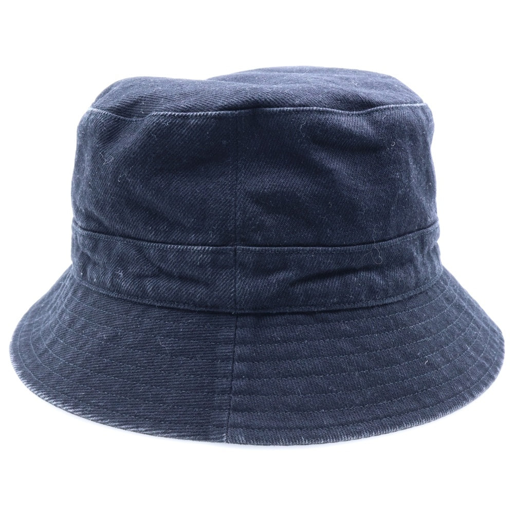 KIJIMA TAKAYUKI(キジマタカユキ) 24SS DENIM BUCKET HAT デニム バケットハット ブラック EX-24105