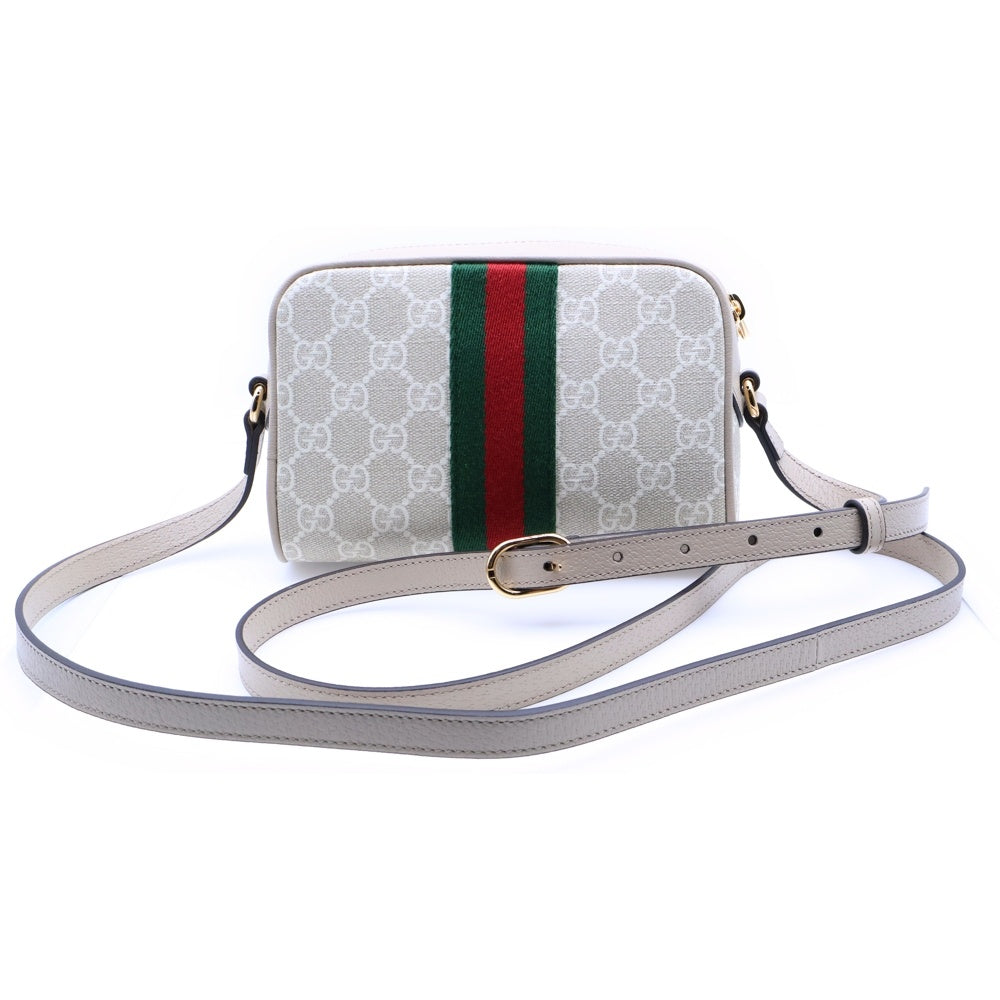 GUCCI(グッチ) ミニ オフィディア GGスプリーム ショルダーバッグ ベージュ GU95558