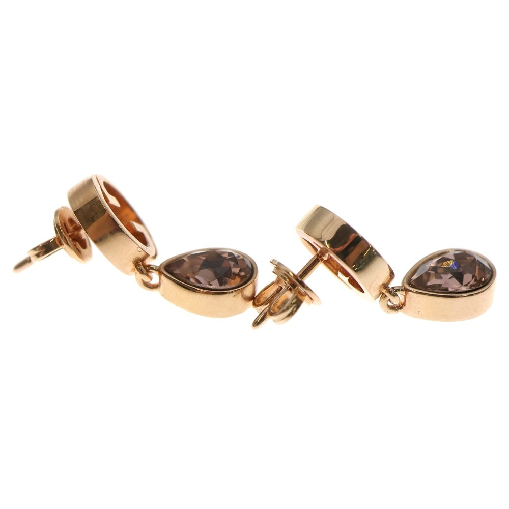 GUCCI(グッチ) ブロンディ クリスタル ドロップ ピアス ゴールド