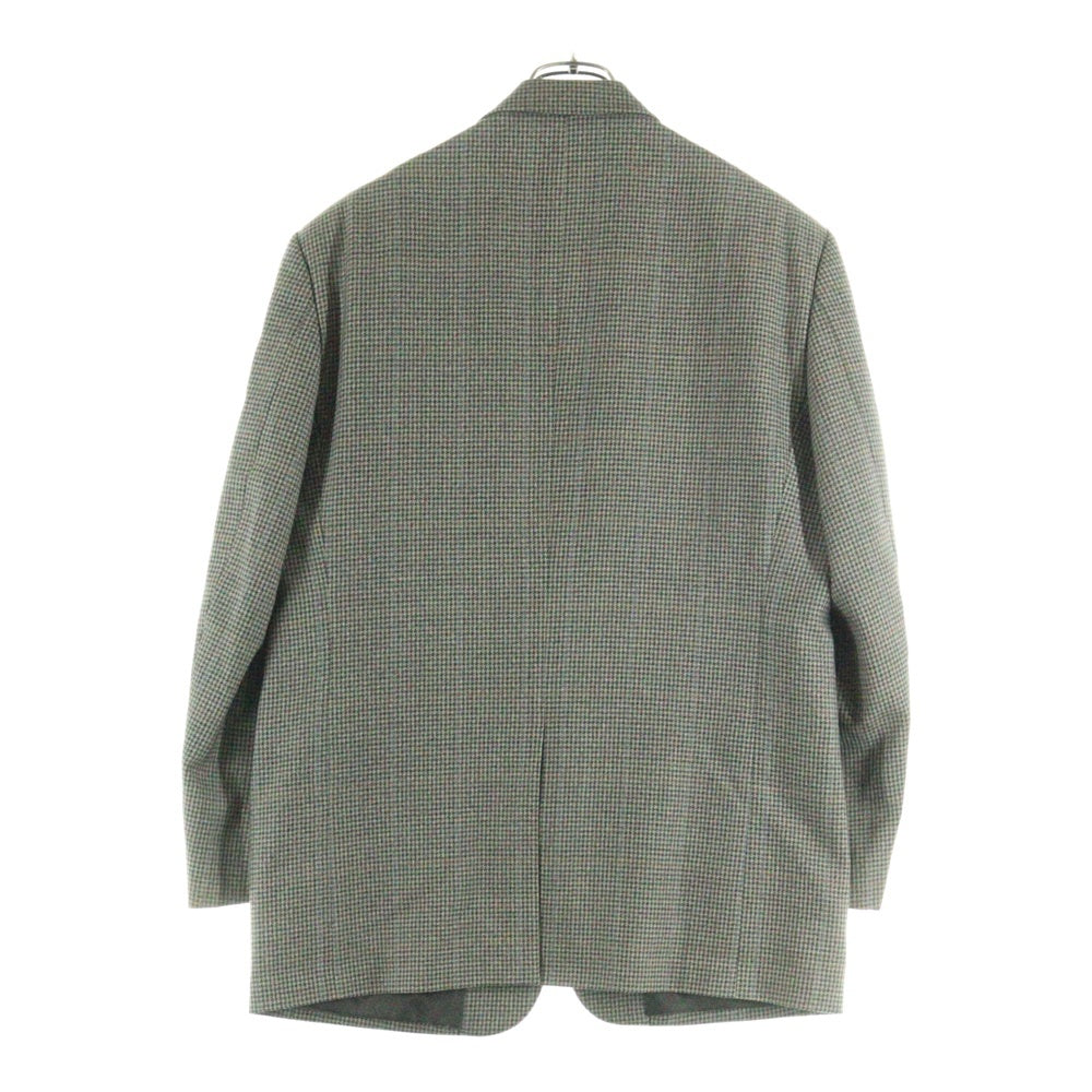 68791(68791) 千鳥柄 テーラードジャケット ブラウン