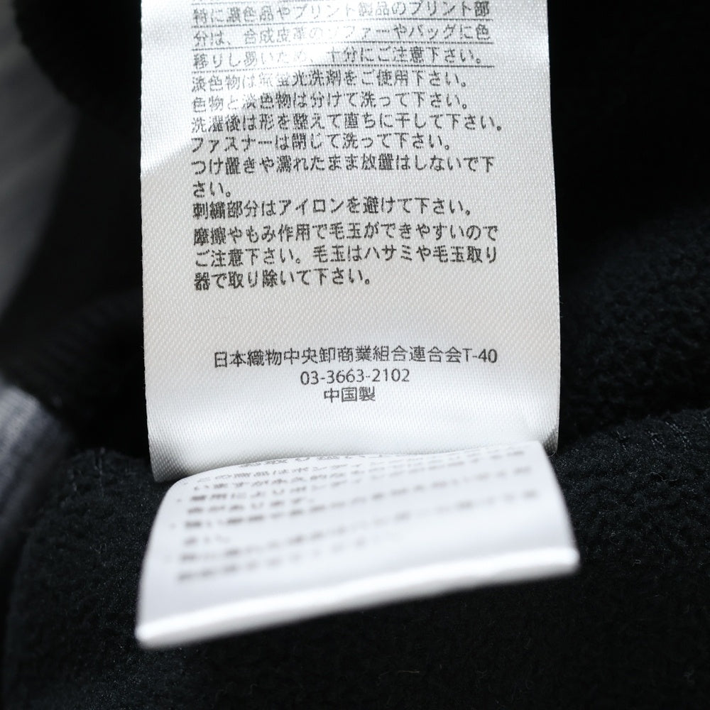 LOGO DAYS(ロゴデイズ) スタンドカラー ジップアップパーカー グレー