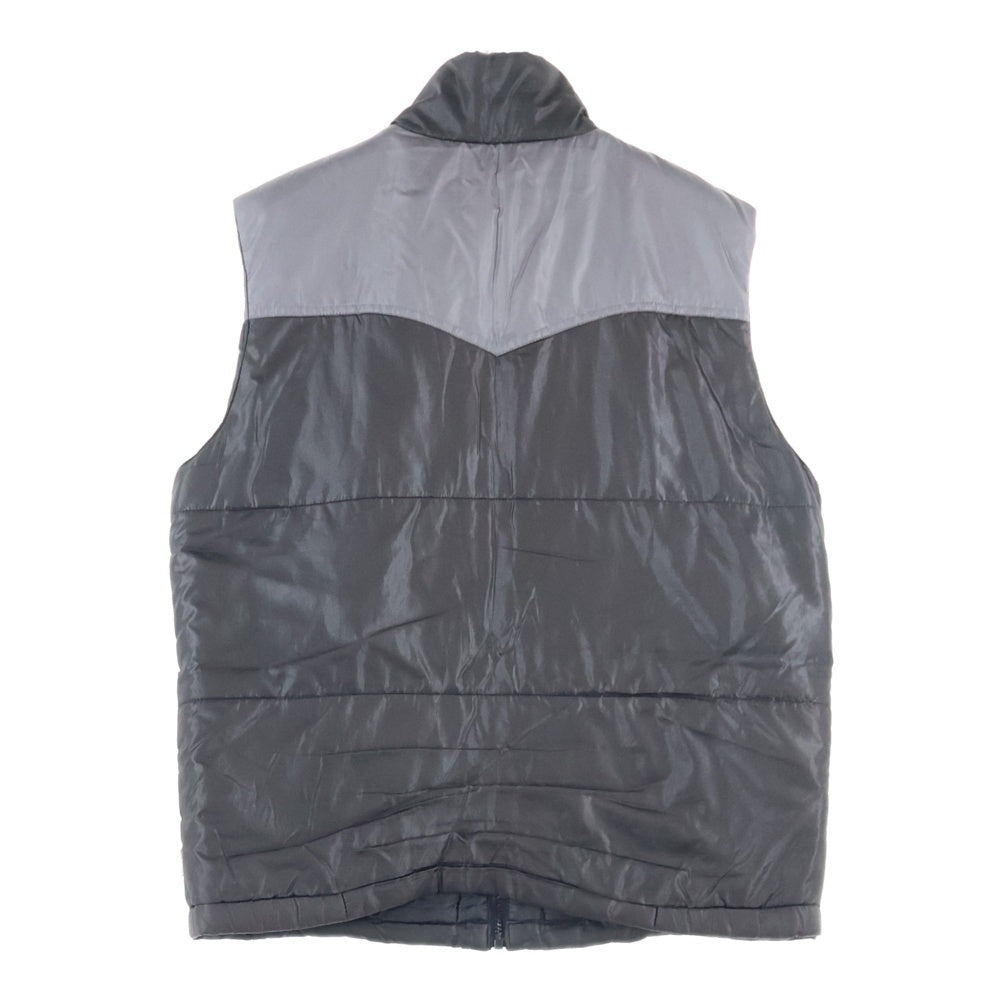 Bear(ベアー) Bear ロゴパッチ ジップアップ ポリエステル ベスト グレー