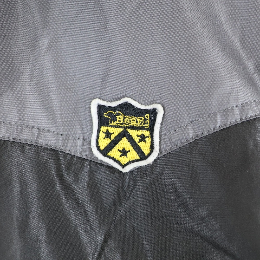 Bear(ベアー) Bear ロゴパッチ ジップアップ ポリエステル ベスト グレー