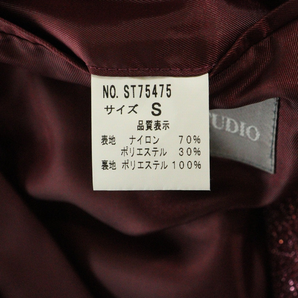 NO BRAND(ノーブランド) T.T.A STUDIO ラメテーラードジャケット ピンク