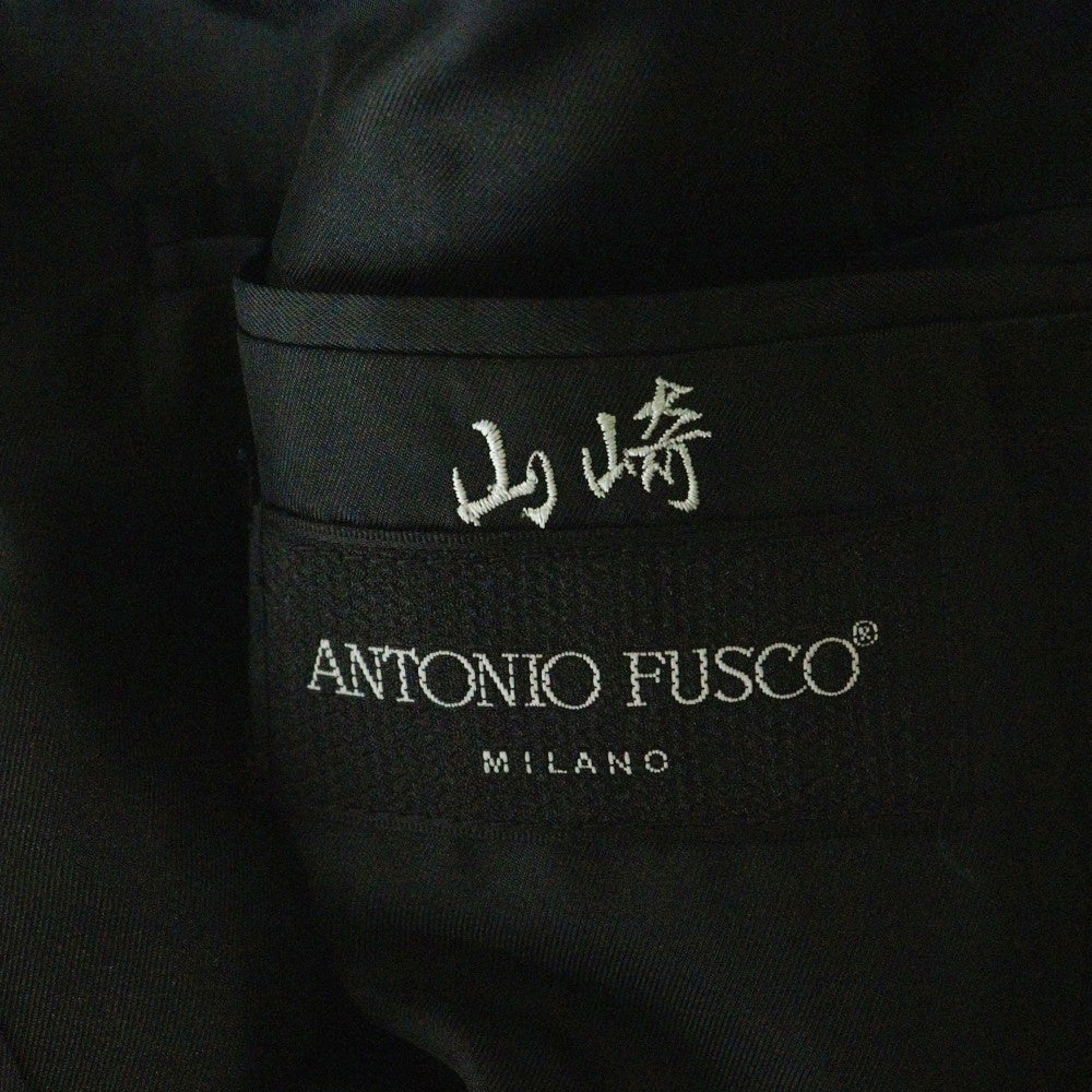 NO BRAND(ノーブランド) ANTONIO FUSCO セットアップスーツ ジャケット パンツ ブラック