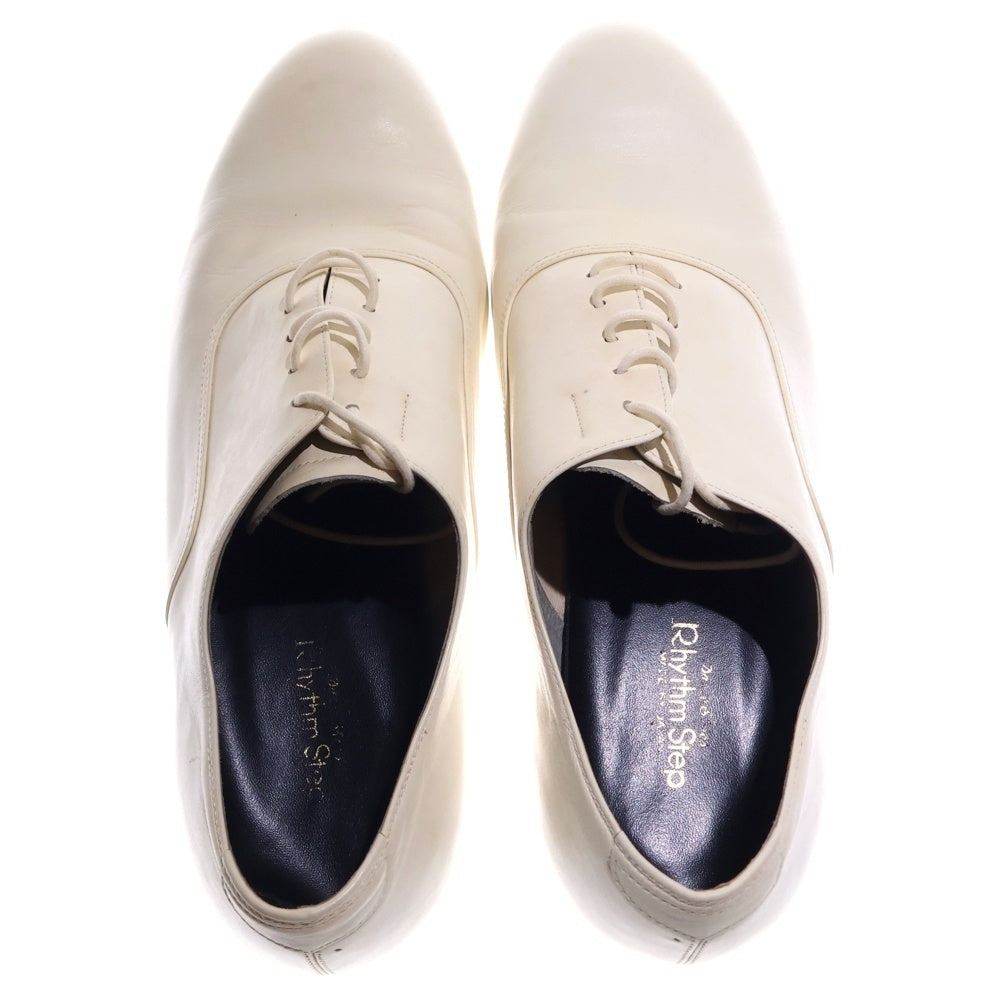 NO BRAND(ノーブランド) Rhythm Step レースアップ ドレスシューズ ホワイト