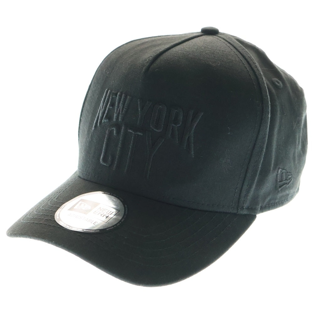 NEW ERA(ニューエラ) SNAPBACK New York City スナップバック ニューヨークシティー 6パネル ベースボールキャップ 帽子 ブラック