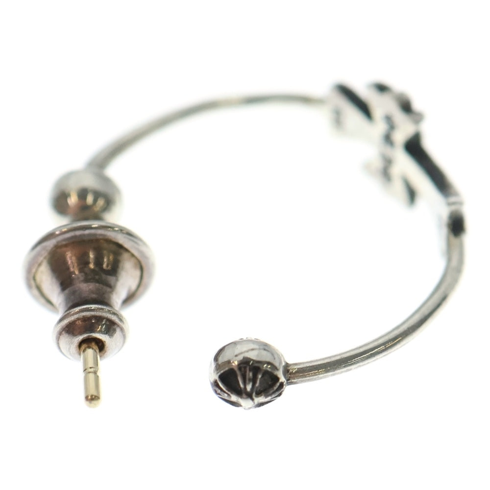 CHROME HEARTS(クロムハーツ) SKINNY BBYFAT CROSS スキニーベイビーファットクロスフープピアス シルバー