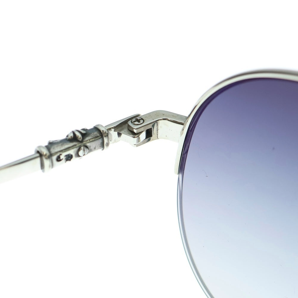 CHROME HEARTS(クロムハーツ) STAINS CHクロステンプル ティアドロップ サングラス アイウェア シルバー