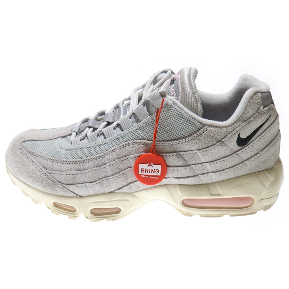 NIKE(ナイキ) Air Max 95 Grey Fog Pink Foam エアマックス 95 グレー フォグ ピンク フォーム ローカットスニーカー グレー/ピンク US9/27cm DX2670-001