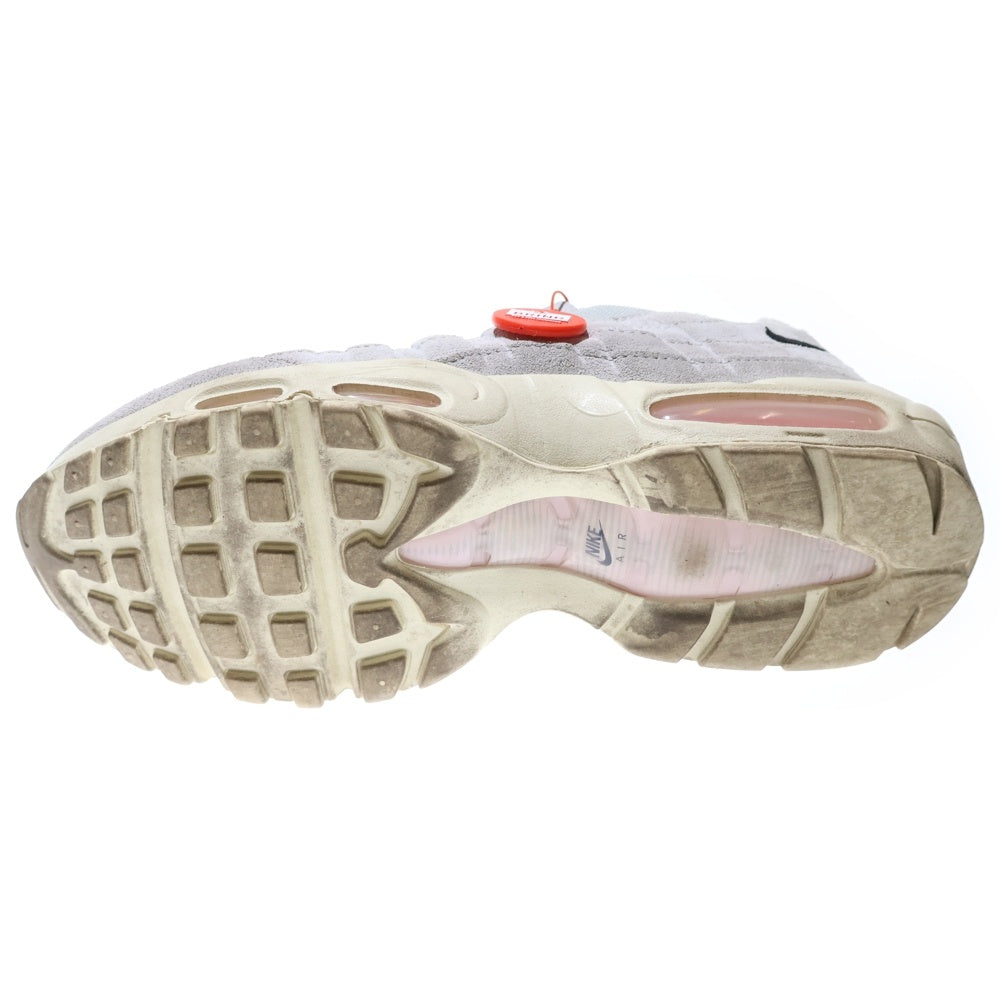 NIKE(ナイキ) Air Max 95 Grey Fog Pink Foam エアマックス 95 グレー フォグ ピンク フォーム ローカットスニーカー グレー/ピンク US9/27cm DX2670-001
